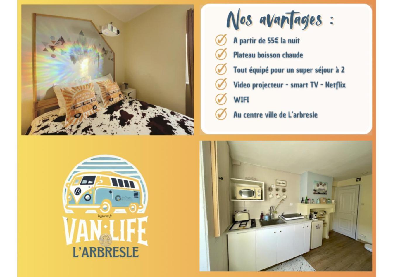 Van Life Soiree Chill A LʼArbresle Εξωτερικό φωτογραφία